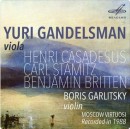 Casadesus. Stamitz. Britten